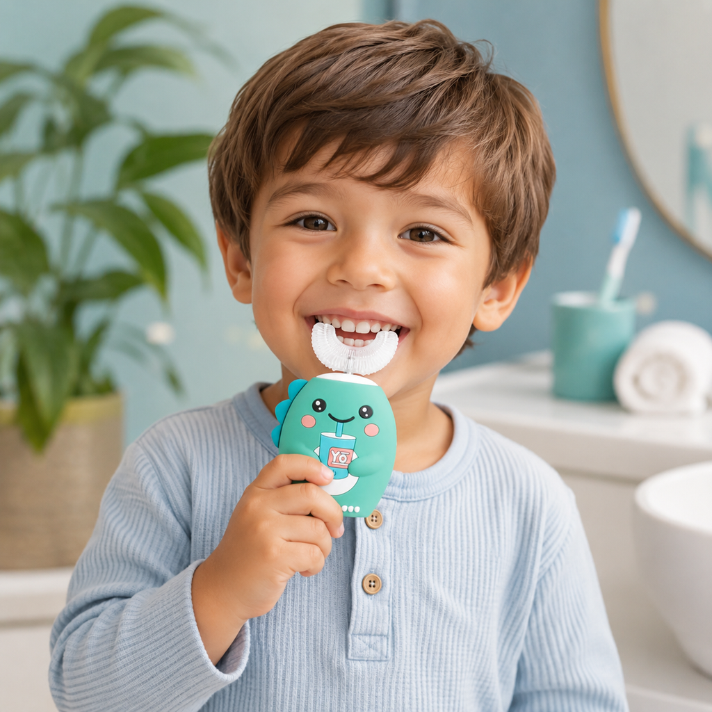 360 Degree Electric U-Shaped Toothbrush