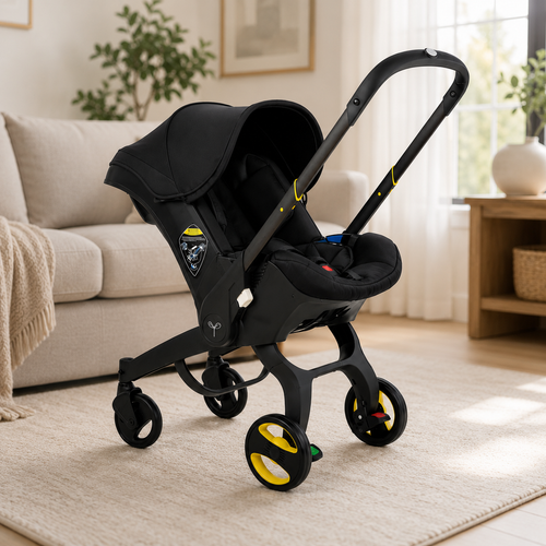 4-in-1 Ergonomic Baby Stroller & Detachable Car seat