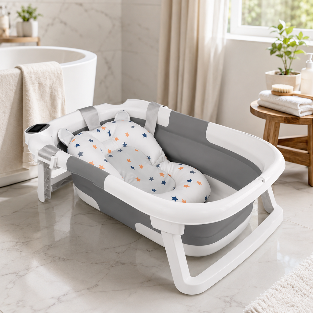Foldable Portable Baby Bathtub