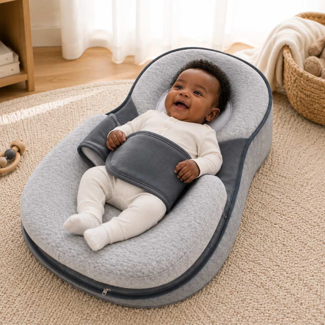 Anti Reflux Ergonomic Baby Nest Lounger