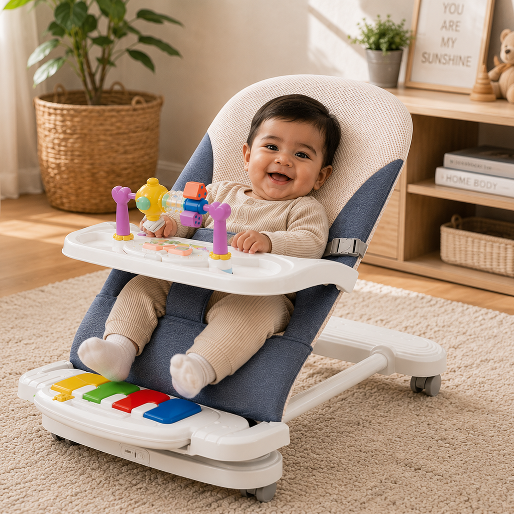 4-in-1 Montessori Baby Bouncer