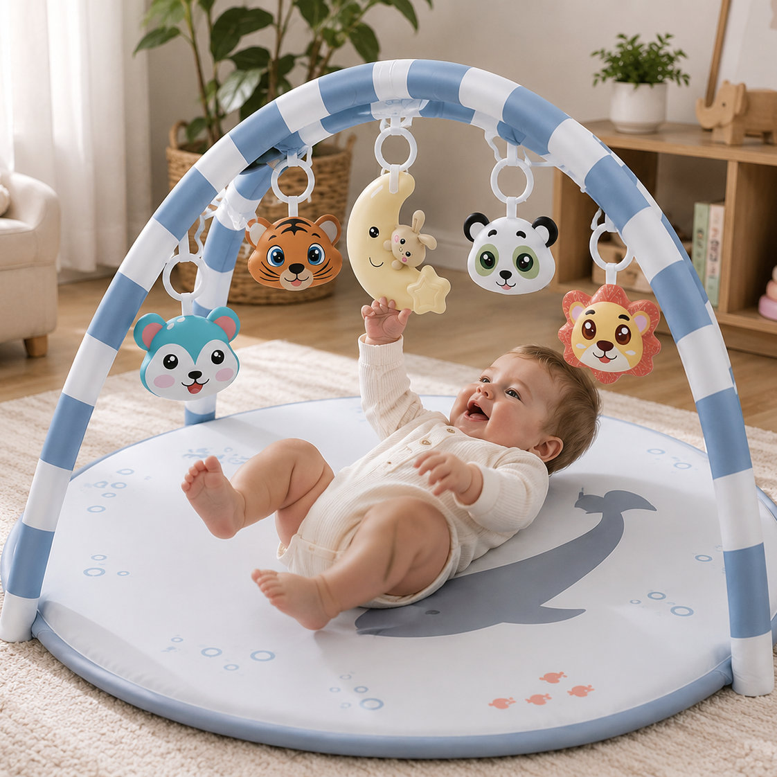Montessori Baby Sensory Play Gym