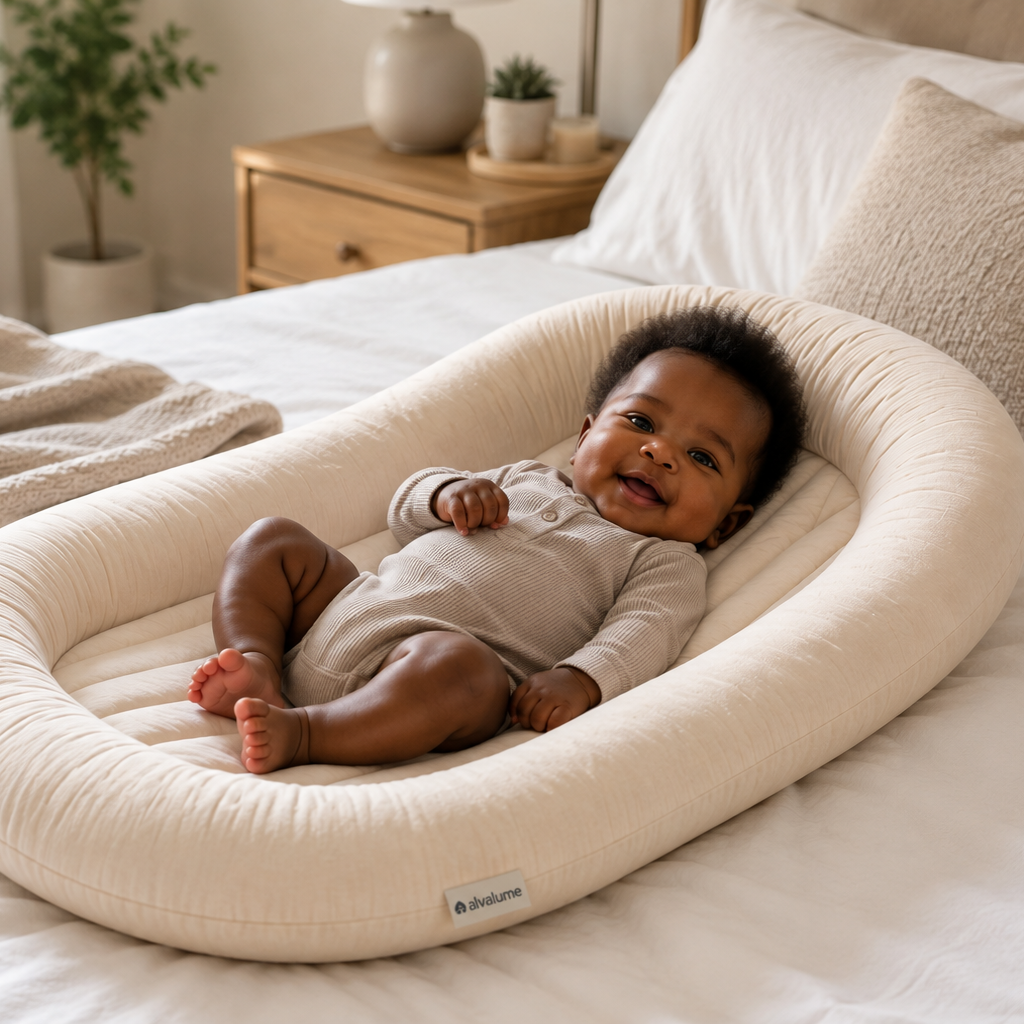 Ergonomic Infant Nest Lounger Bed