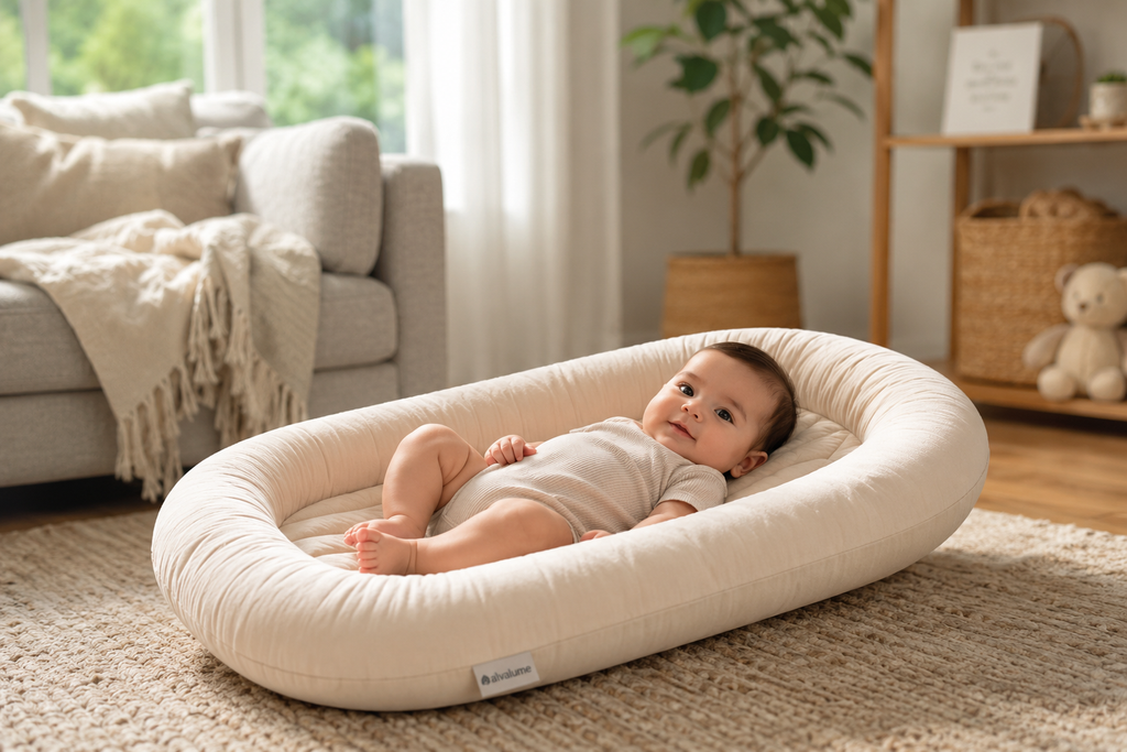 Ergonomic Infant Nest Lounger Bed