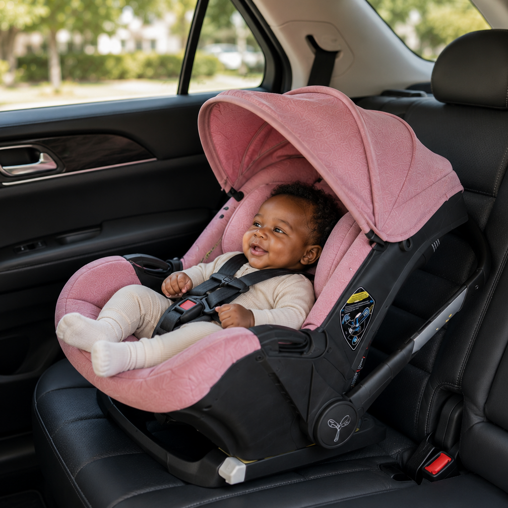 4-in-1 Ergonomic Baby Stroller & Detachable Car seat