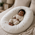 Ergonomic Cotton Baby Nest Lounger