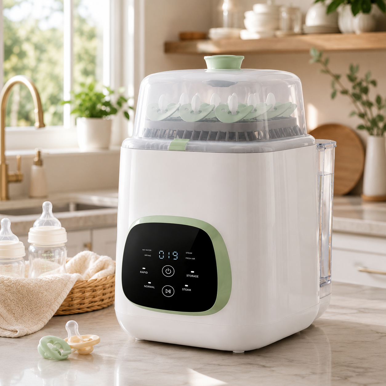 Multifunctional Baby Bottle Washer and Sterilizer