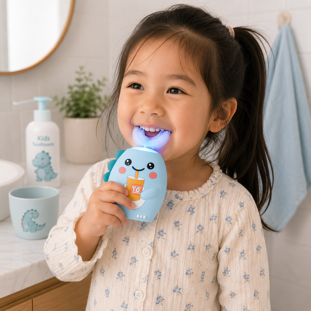 360 Degree Electric U-Shaped Toothbrush