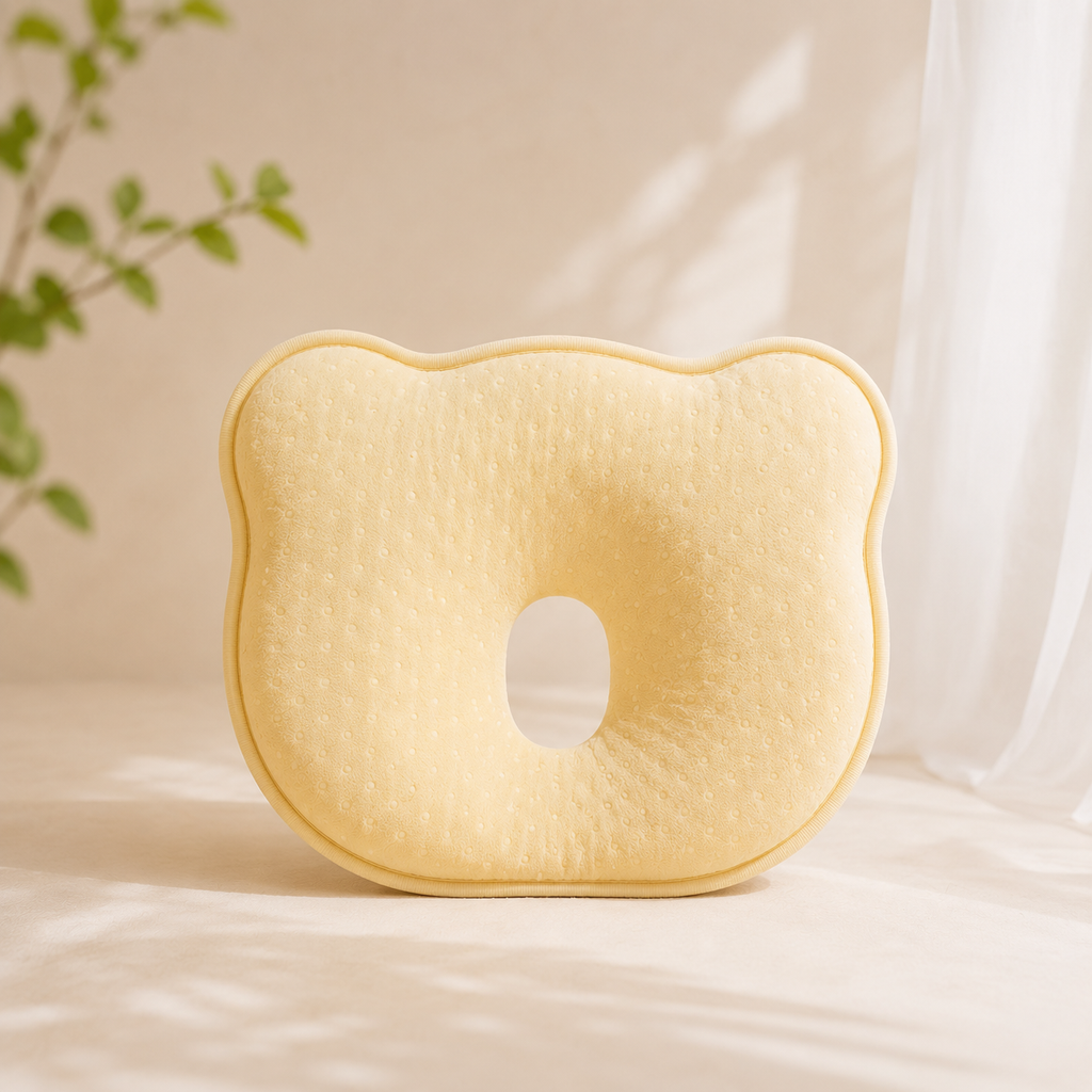 Flat Prevention Baby Head Shape Pillow