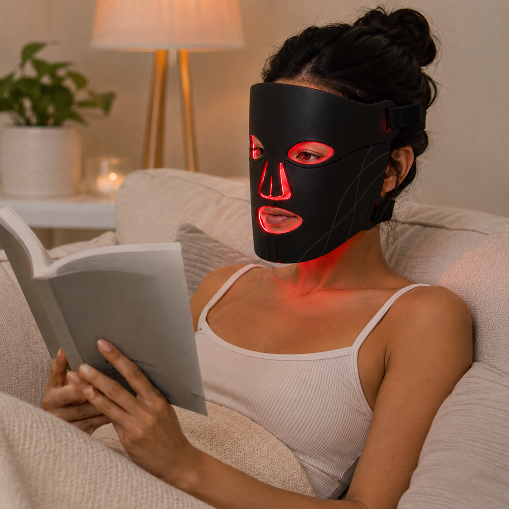 Infrared LED Red Light Therapy Anti-Aging Face Mask