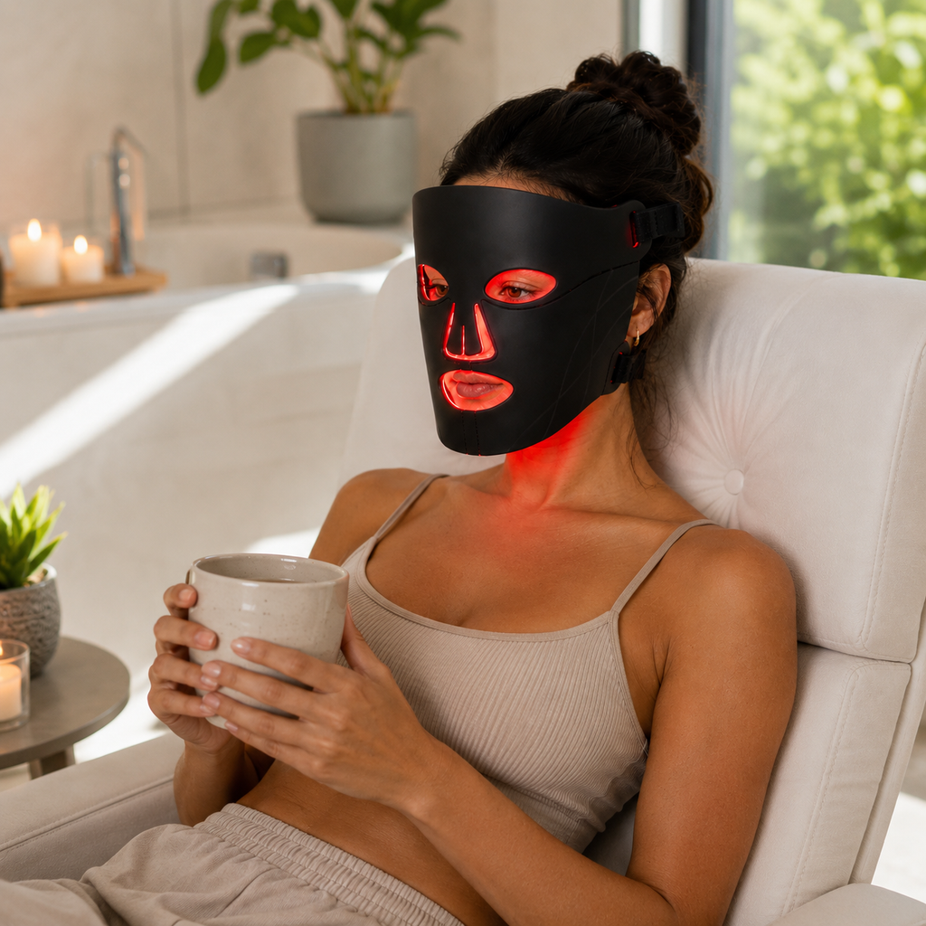 Infrared LED Red Light Therapy Anti-Aging Face Mask