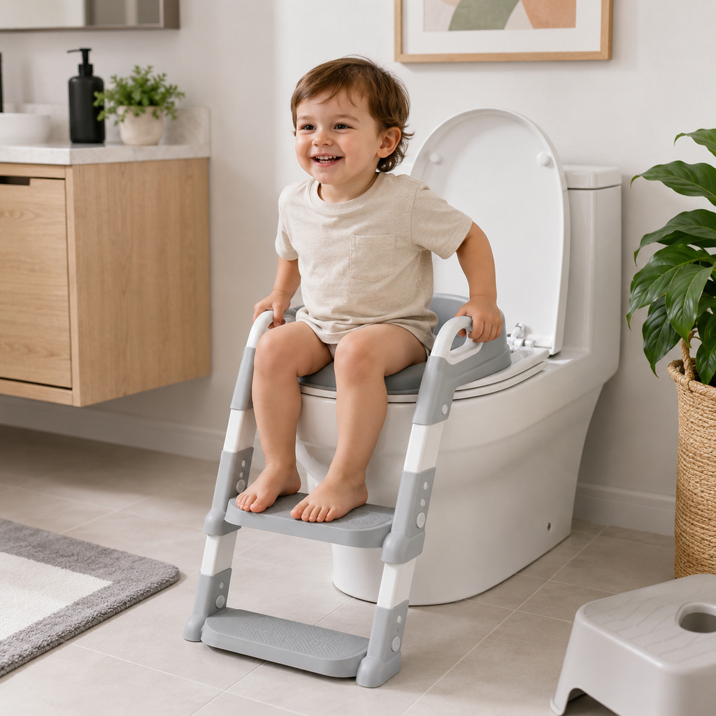 Adjustable Potty Training Step ladder Seat.