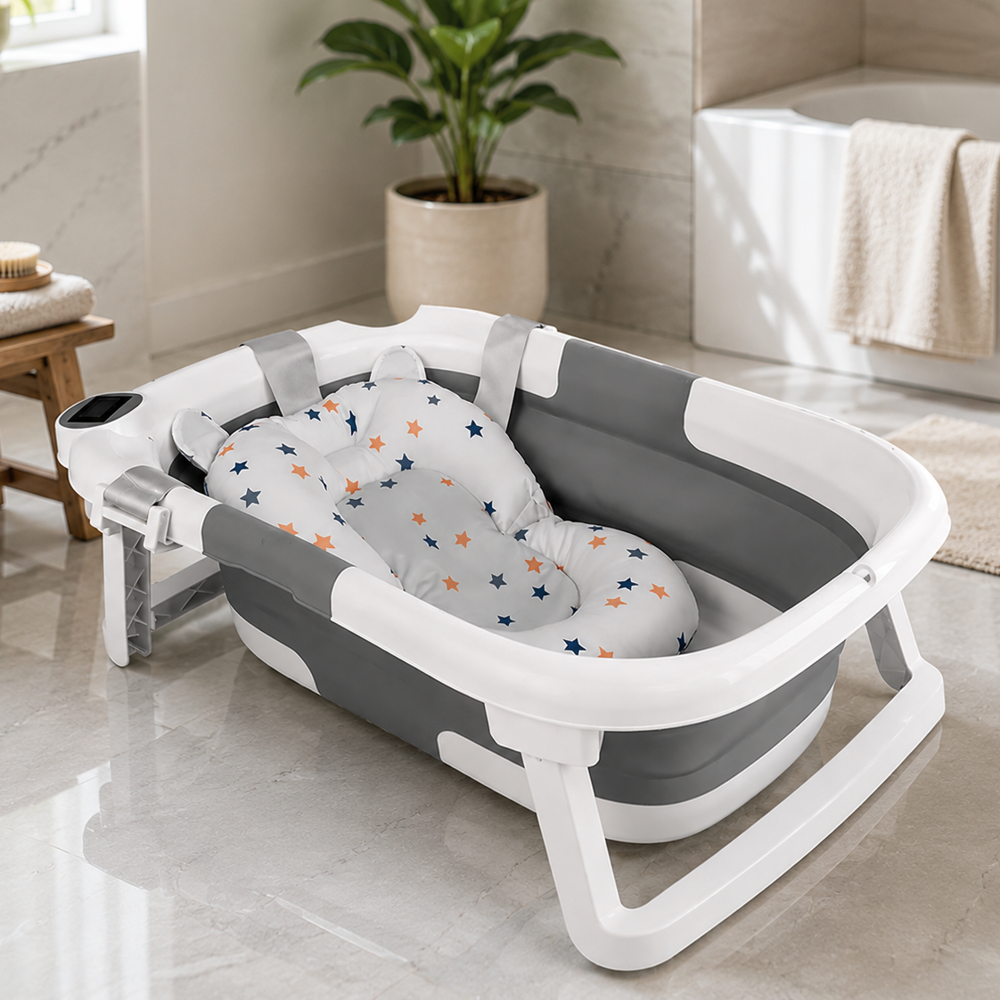 Foldable Portable Baby Bathtub