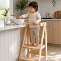 Montessori foldable toddler tower