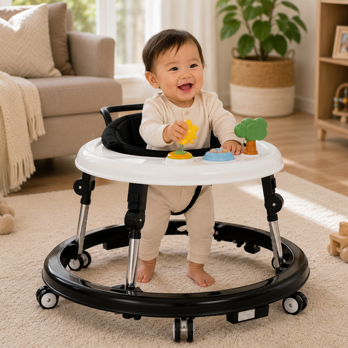 Adjustable Baby Activity Walker