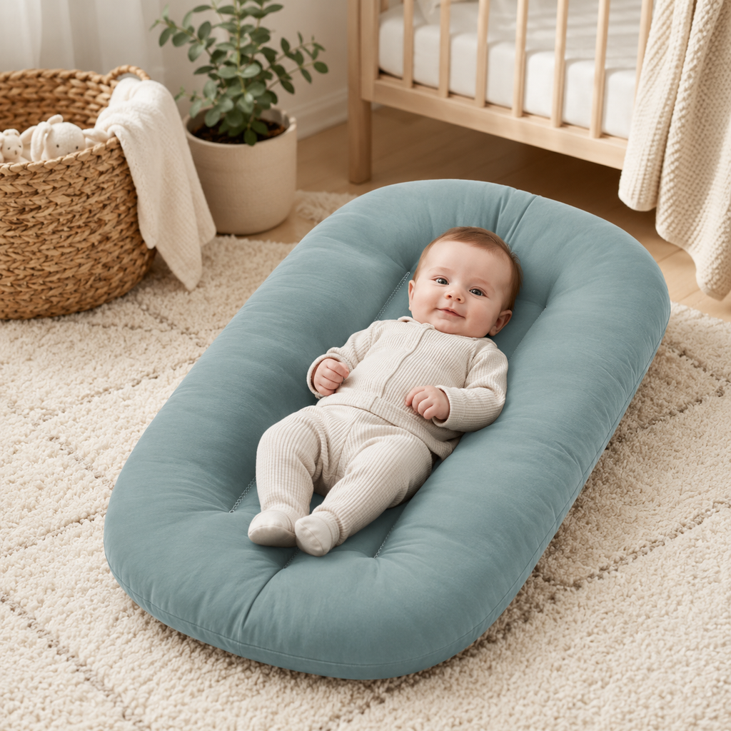 Ergonomic Infant Nest Lounger