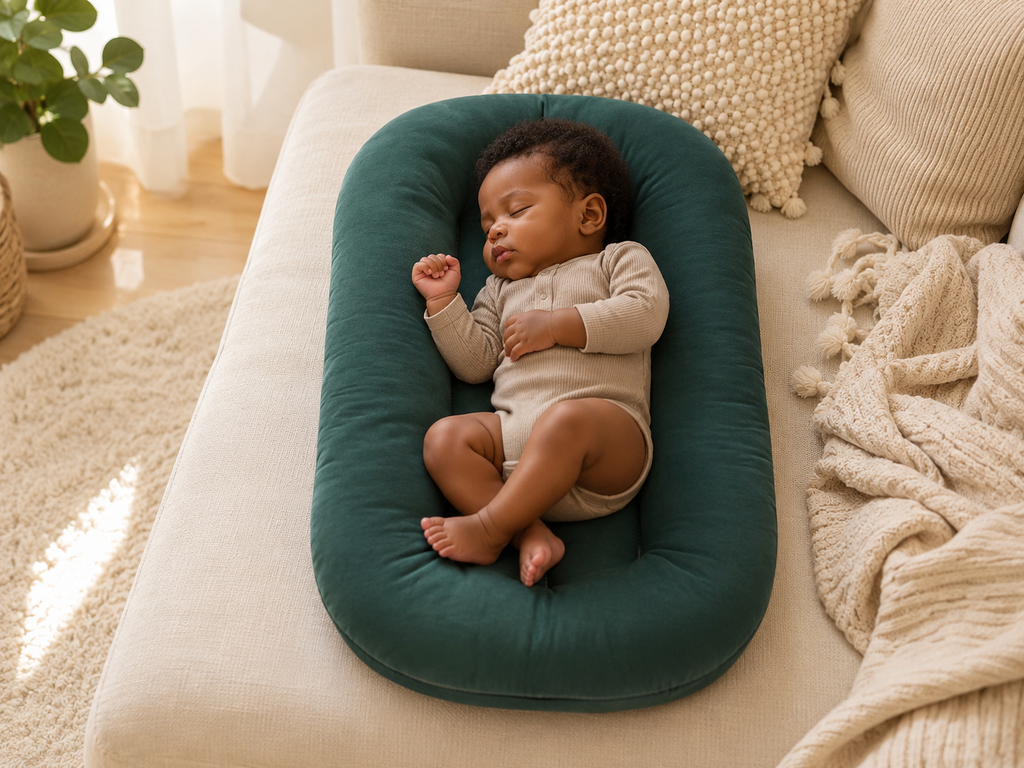 Ergonomic Infant Nest Lounger