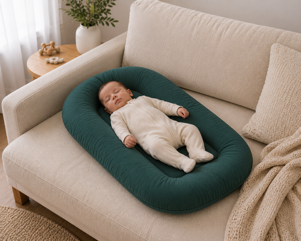 Ergonomic Infant Nest Lounger