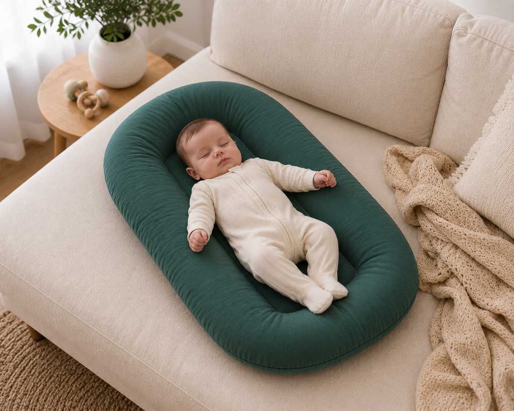 Ergonomic Infant Nest Lounger